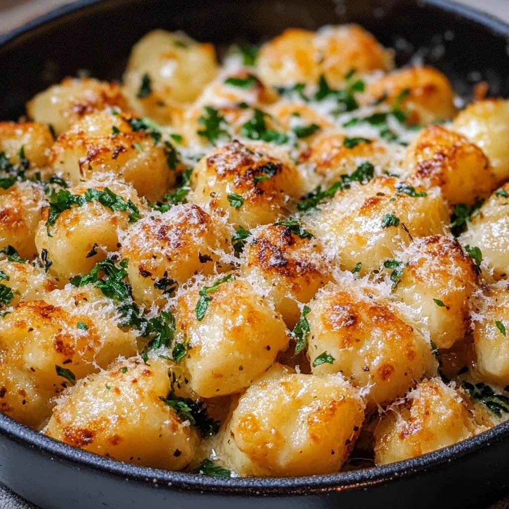 Die besten gebratenen Käse-Brokkoli-Gnocchi