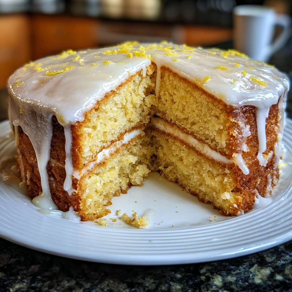 Lemon Zest Cake Bliss