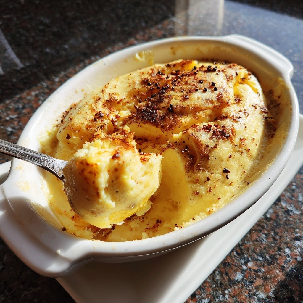 Jamaikanischer Süßkartoffel Pudding