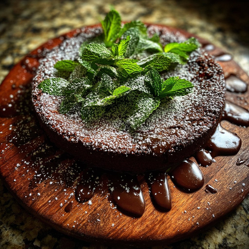 Minzschokolade Tassenkuchen