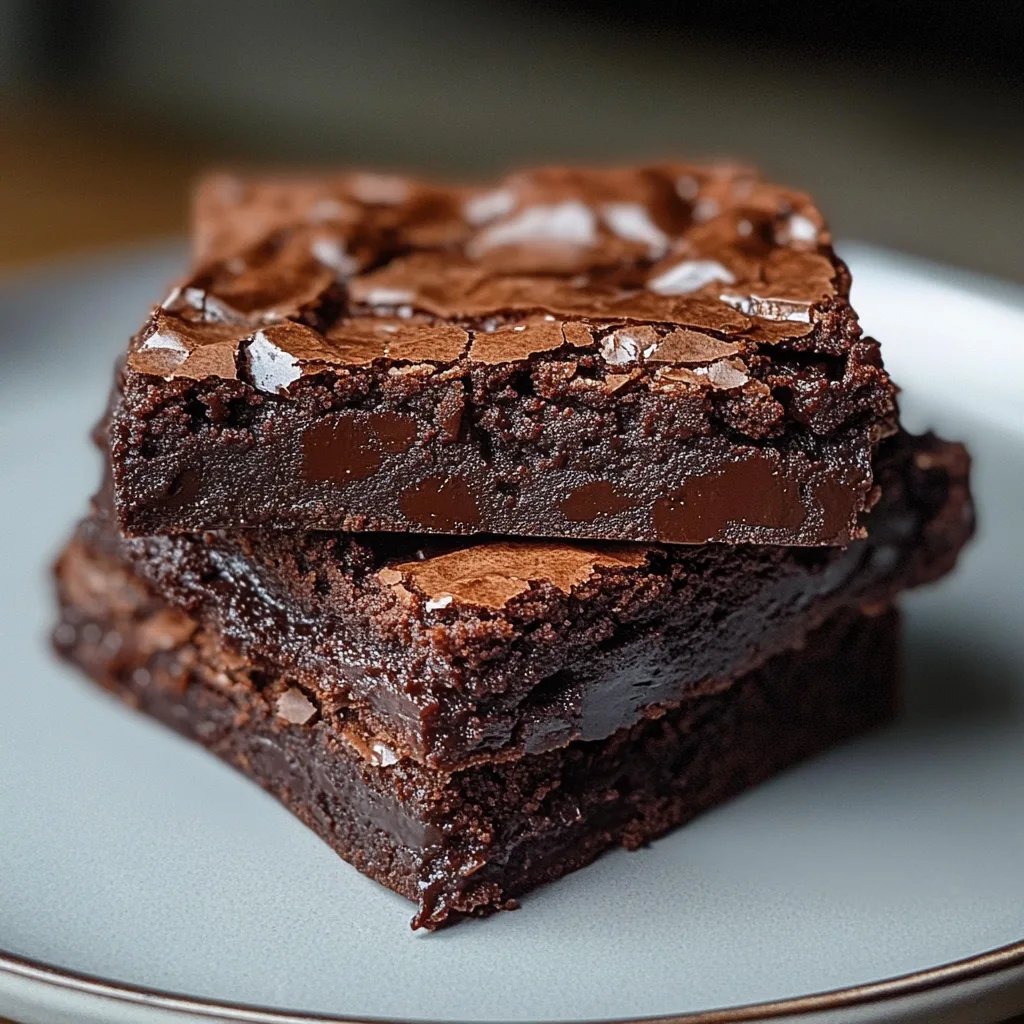 Fudgy Schokoladen-Brownie-Kekse