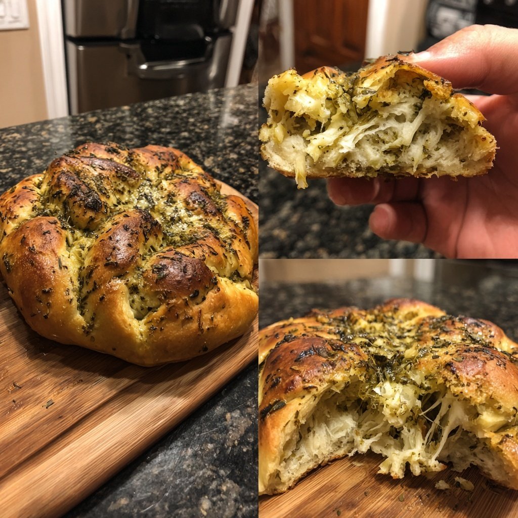 Hausgemachte Pittabrot flauschig