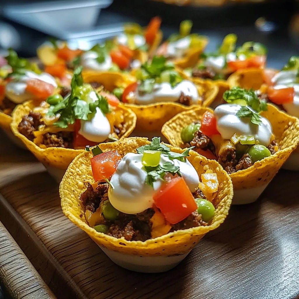 Taco Cups: Ein Unglaubliches Ultimatives Rezept mit 5 Zutaten