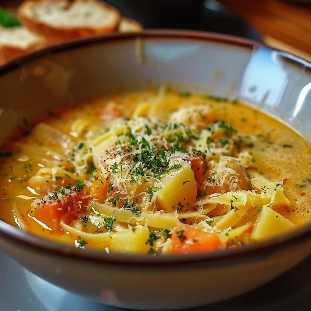 Ungarische Kartoffelsuppe