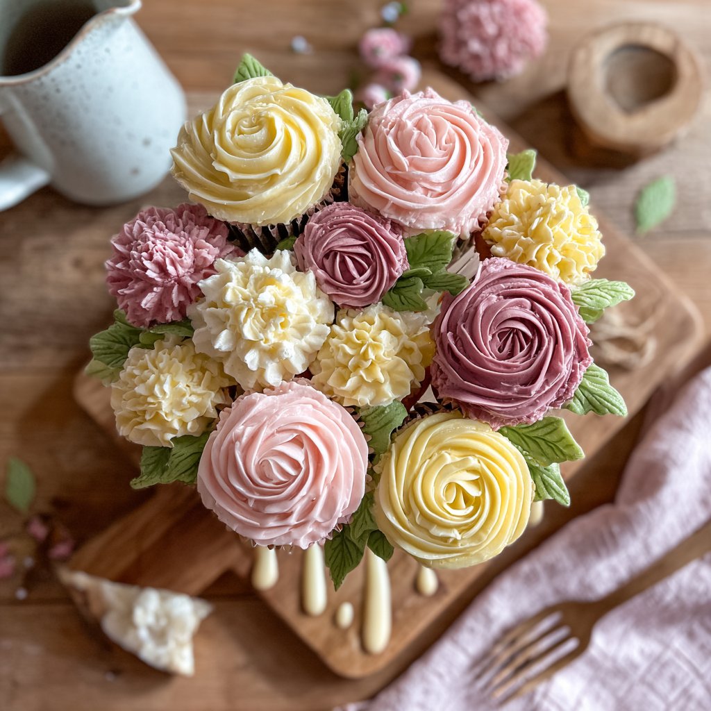 Anleitung für ein bezauberndes Cupcake-Bouquet