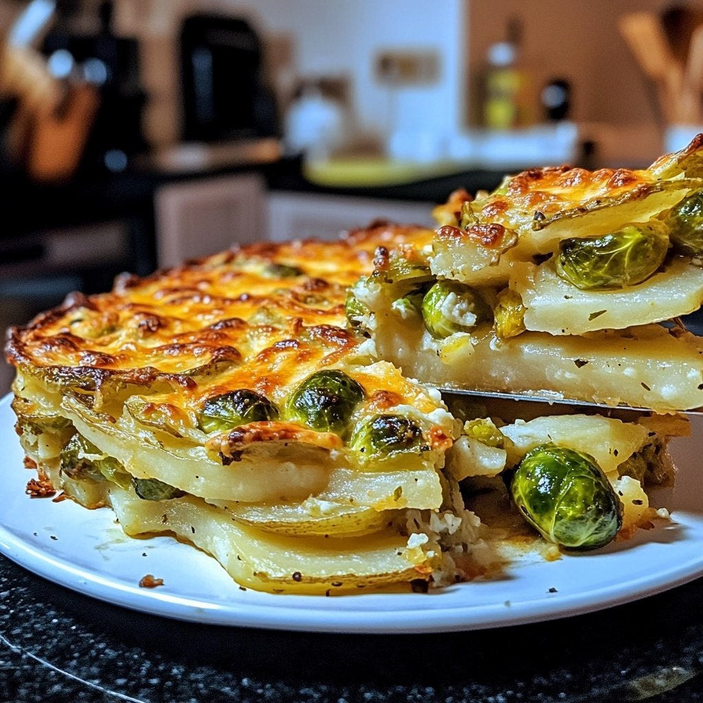 Rosenkohl Kartoffel Auflauf