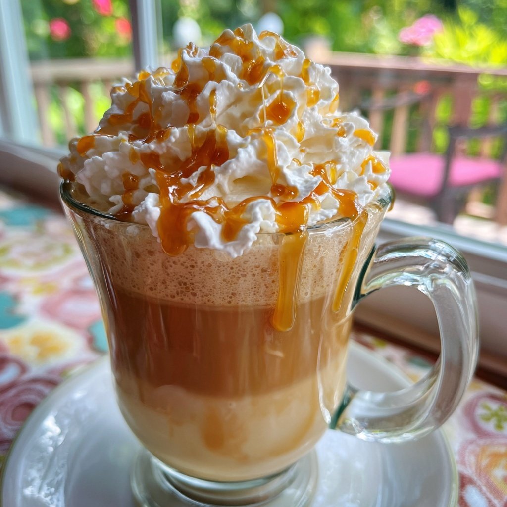 Karamell-Vanille-Frappuccino-Leckerbissen