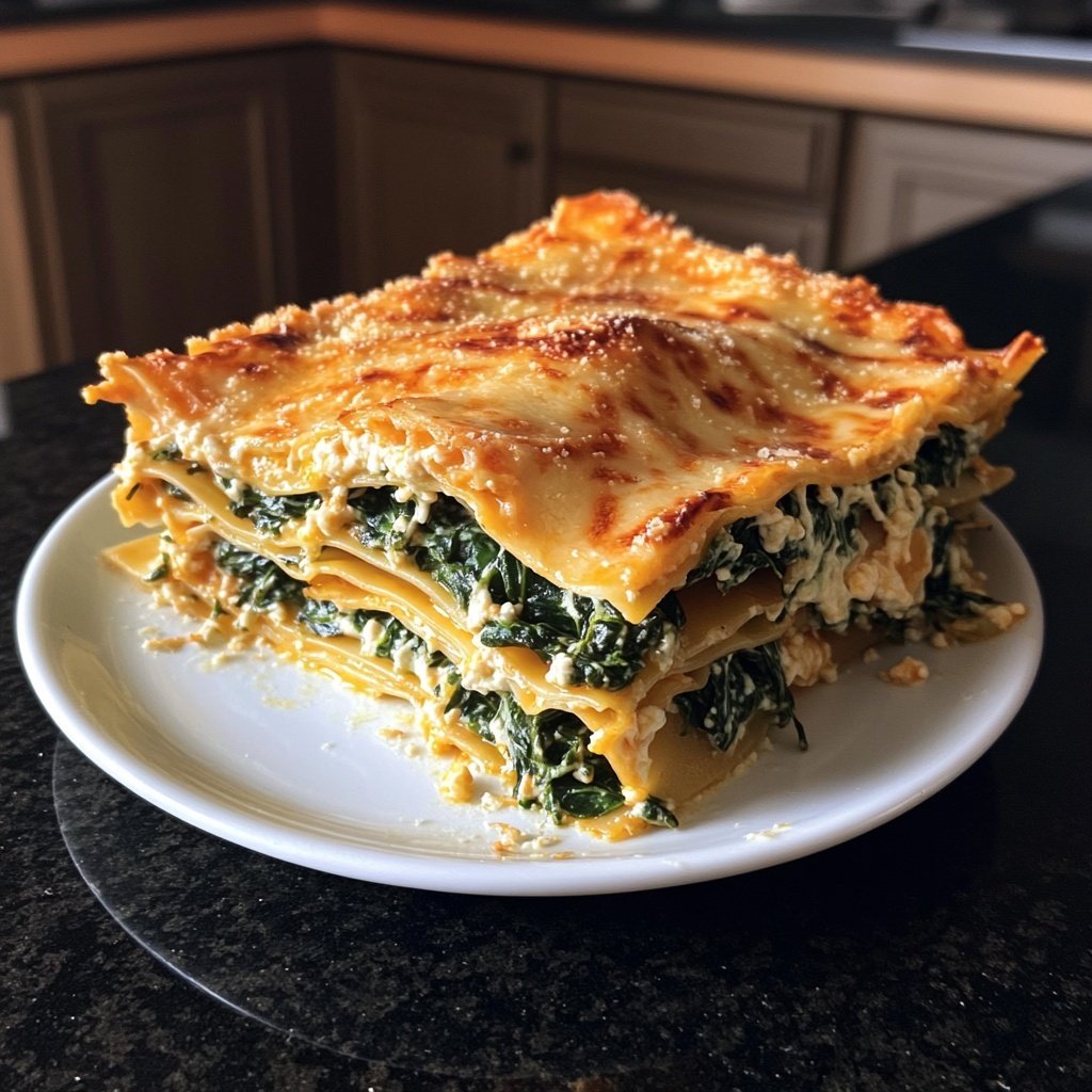 Spinat-Lachs-Lasagne für die Feiertage