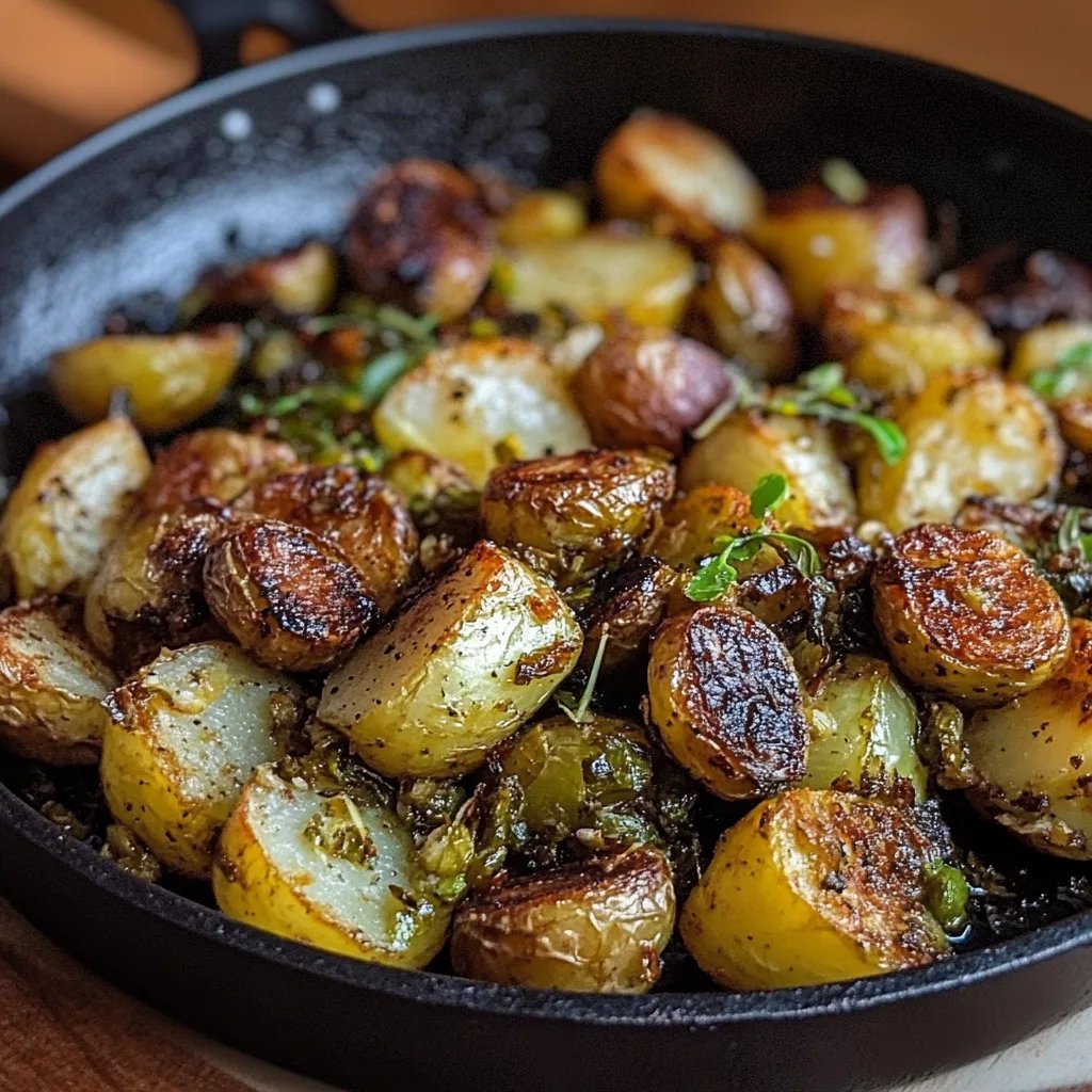 Rosenkohl-Kartoffel-Pfanne