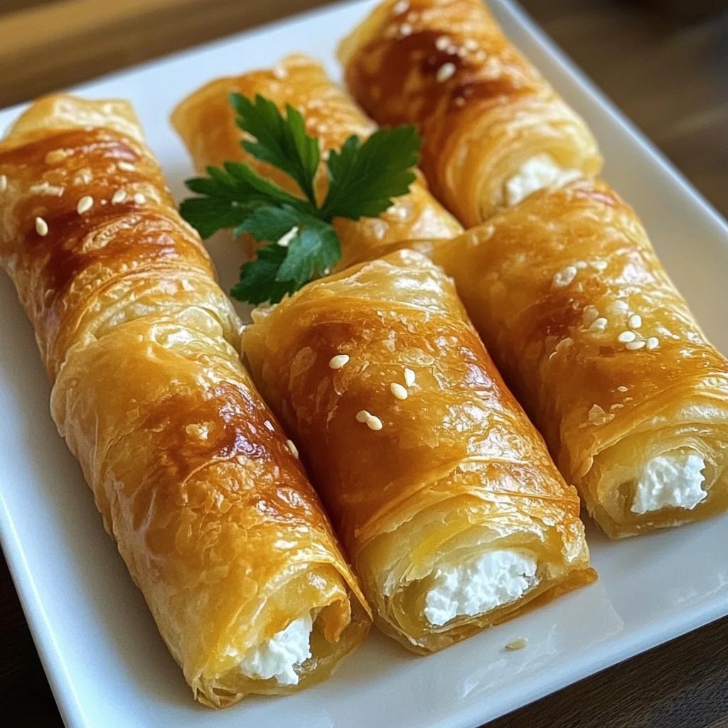 Knusprige Feta-Röllchen: Ein Unglaubliches Ultimatives Rezept, das Du Lieben Wirst
