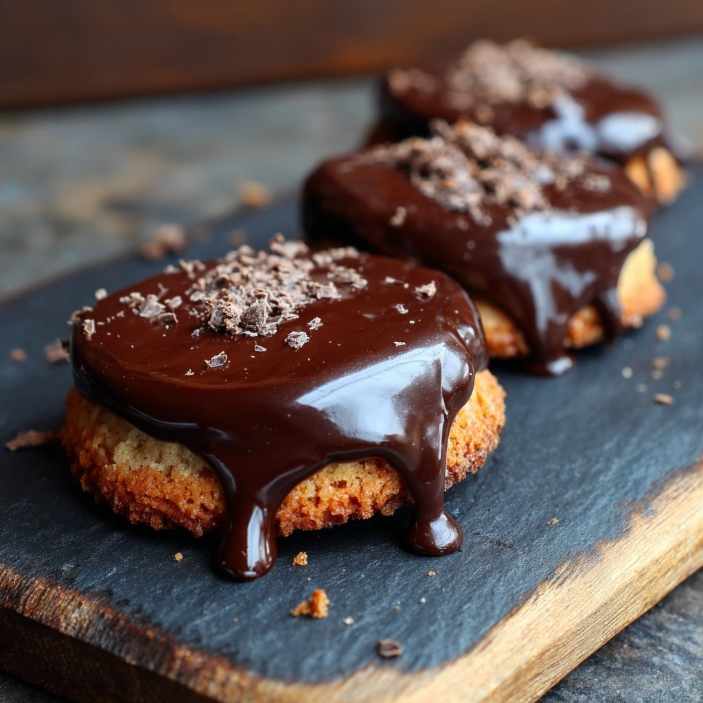 Zarte Schokoladen-Küchlein