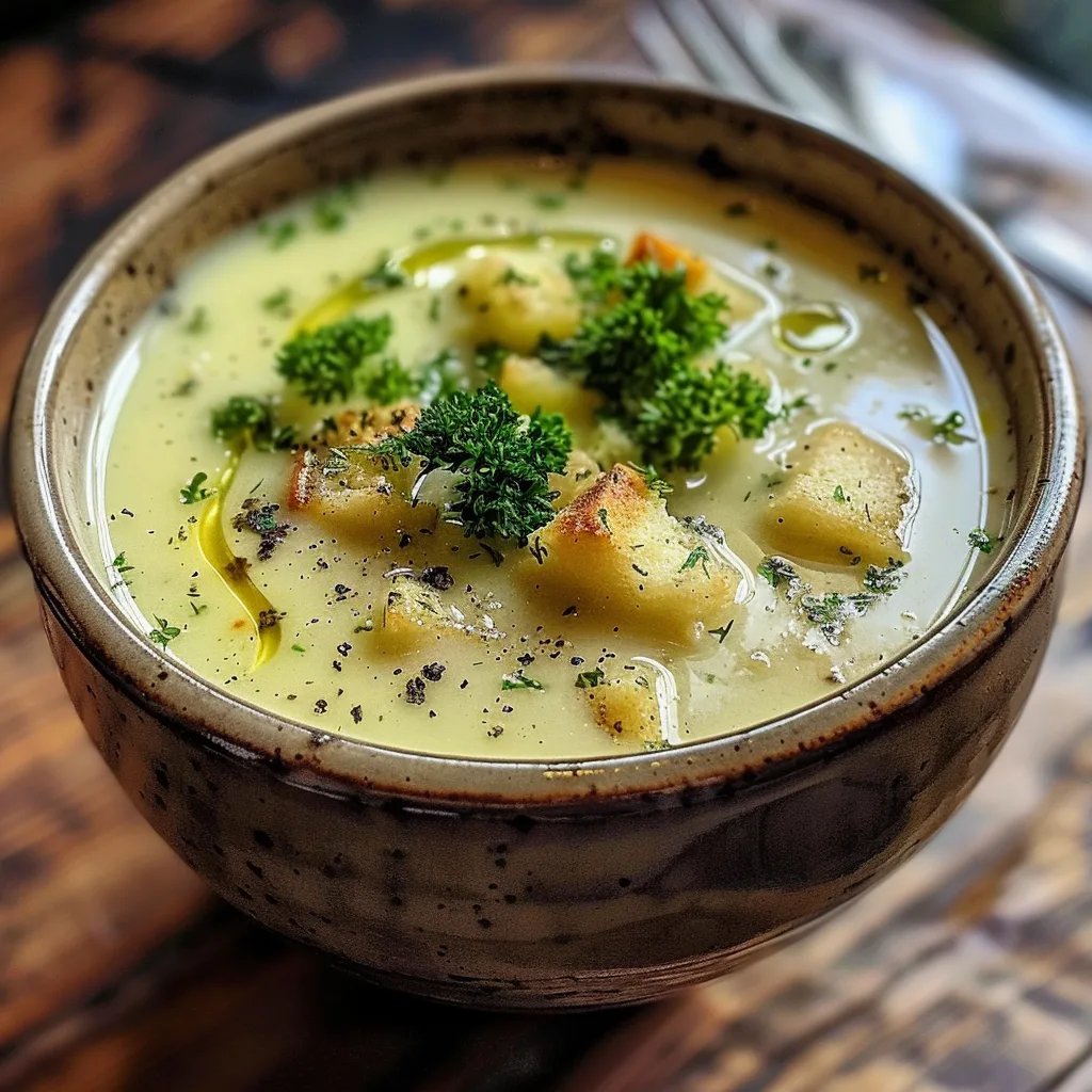Brokkoli-Kartoffelsuppe