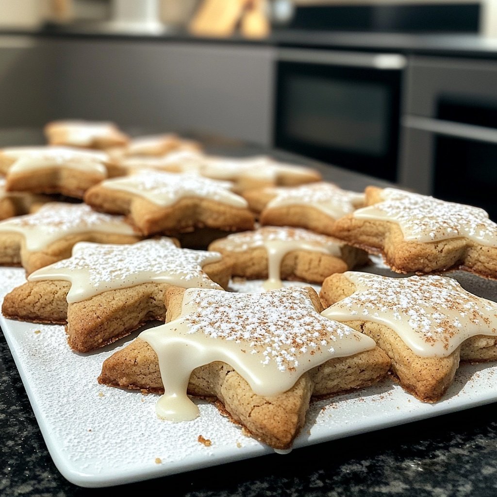 Saftig Weich Vegane Zimtsterne
