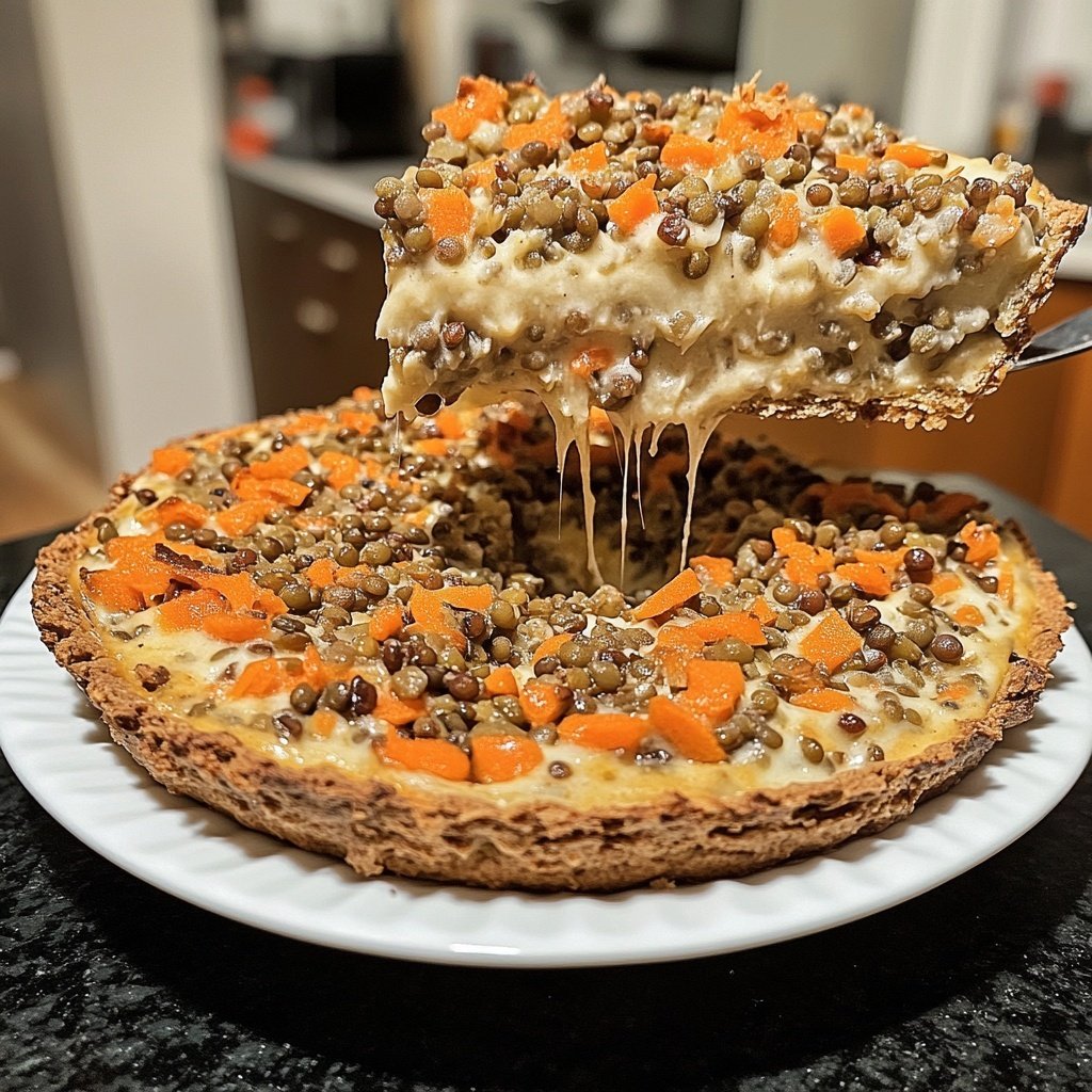 Linsen-Gemüse-Auflauf