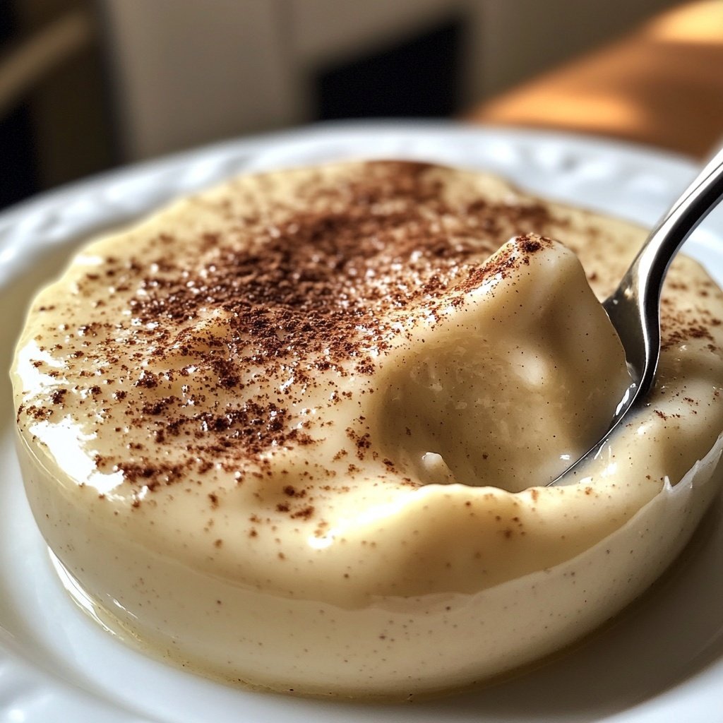 Vanillepudding mit Zimt