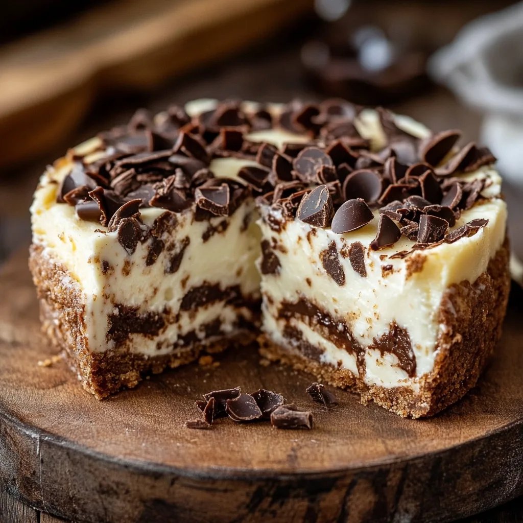 Käsekuchen-gefüllte Schokoladenkekse