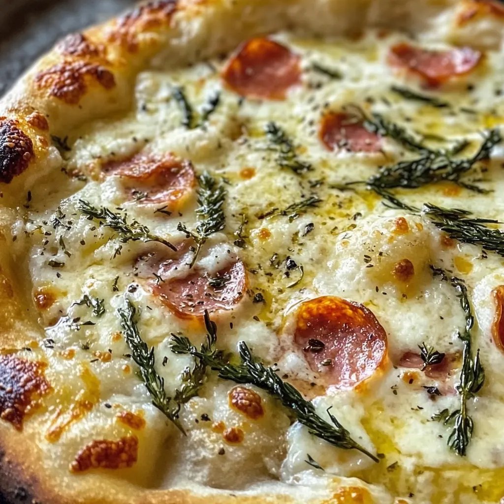 Creamy & Crispy Pizza Bianca: Ein Unglaubliches Ultimatives Rezept