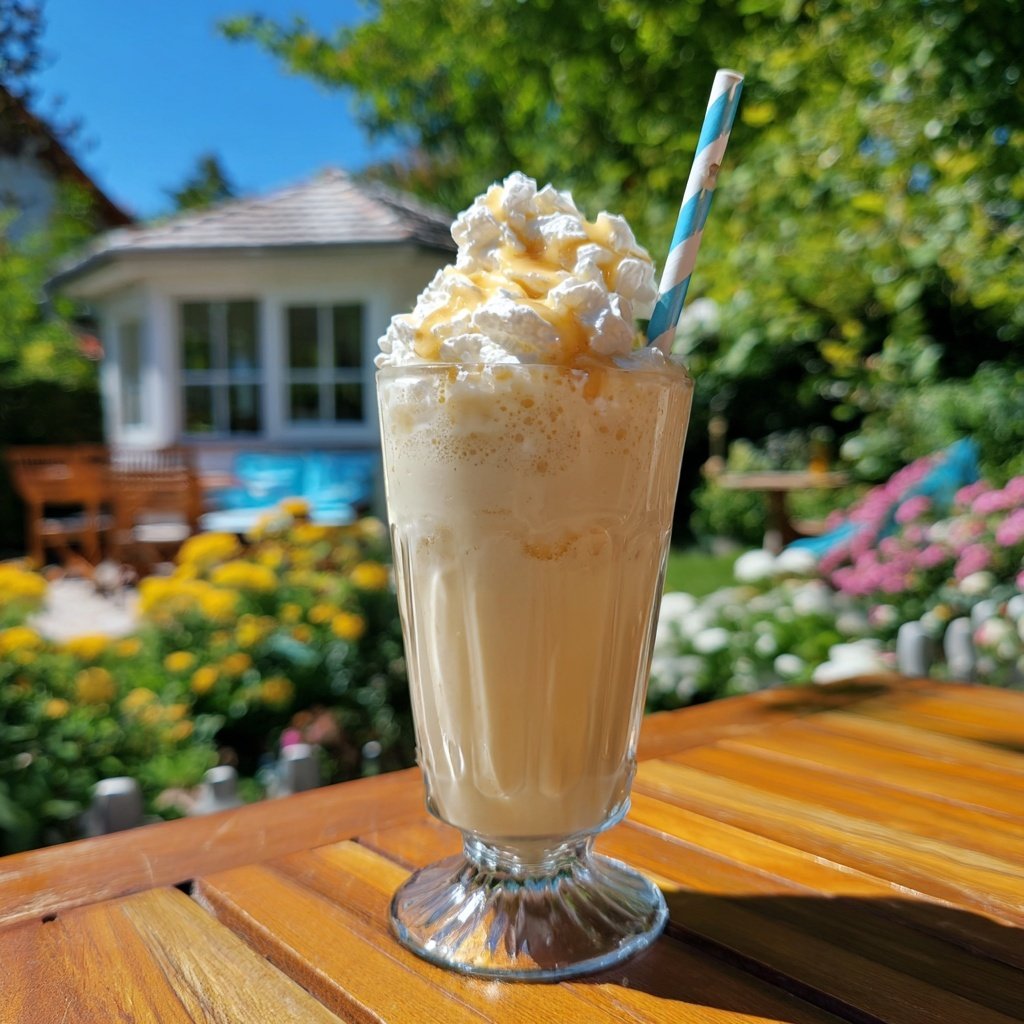 Weltbester Vanille-Milchshake