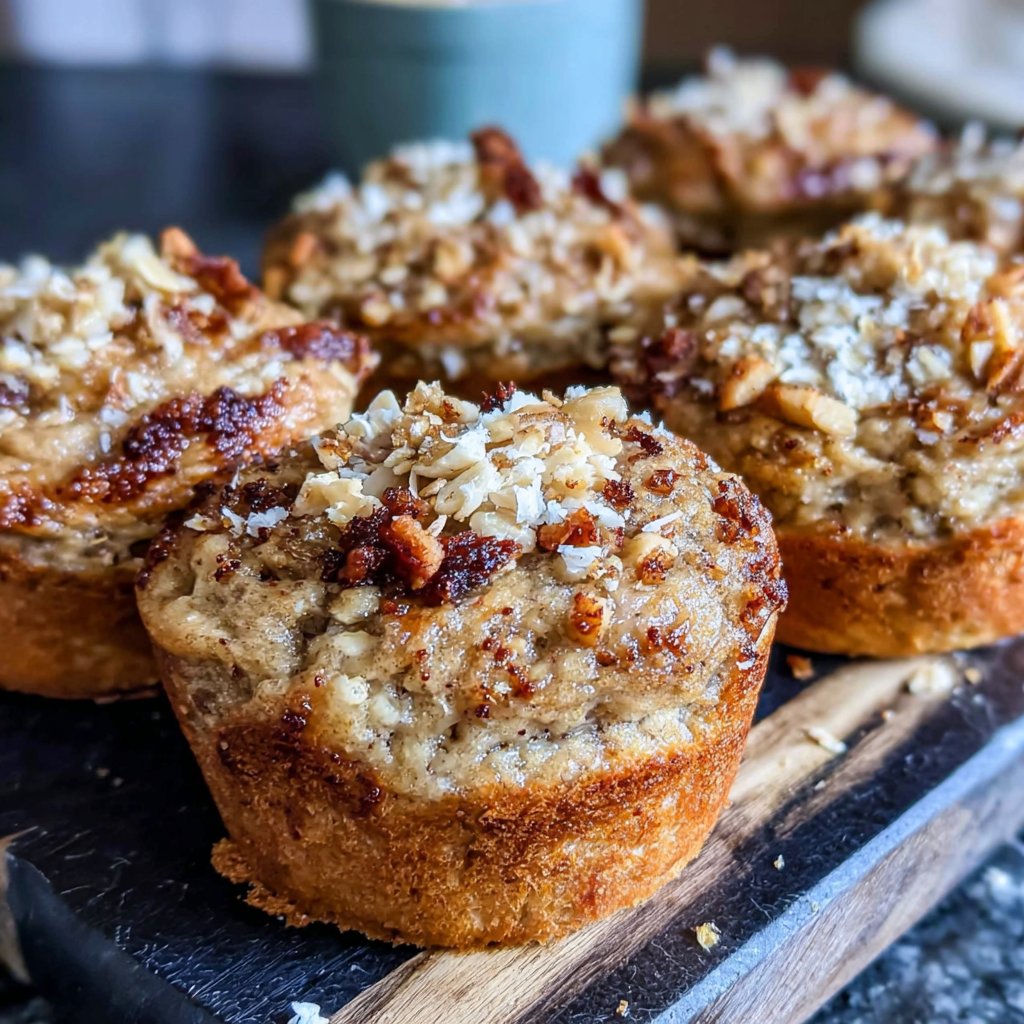 Protein Bananen Hafer Muffins