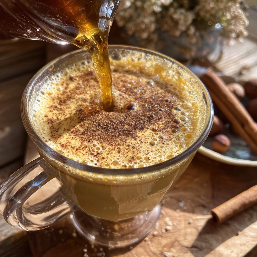 Eierpunsch mit Haselnusslikör